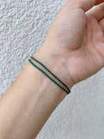 St Michael / Schutzengel Armband - verstellbare Schnur