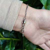 St Michael / Schutzengel Armband - verstellbare Schnur