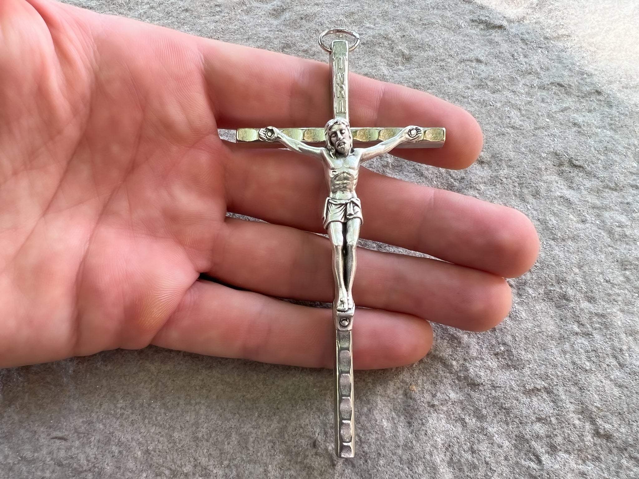 NIB Catholic Rosary Crucifix Cross shops Godfather Religion Gift by Cross Gifts