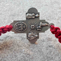 Four Way Cross Cord Bracelet