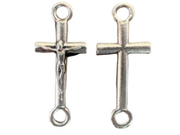 
              Simple Cross Pendant 15 pcs Pieces Lot Bulk Charms Medals
            