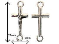 
              Simple Cross Pendant 15 pcs Pieces Lot Bulk Charms Medals
            