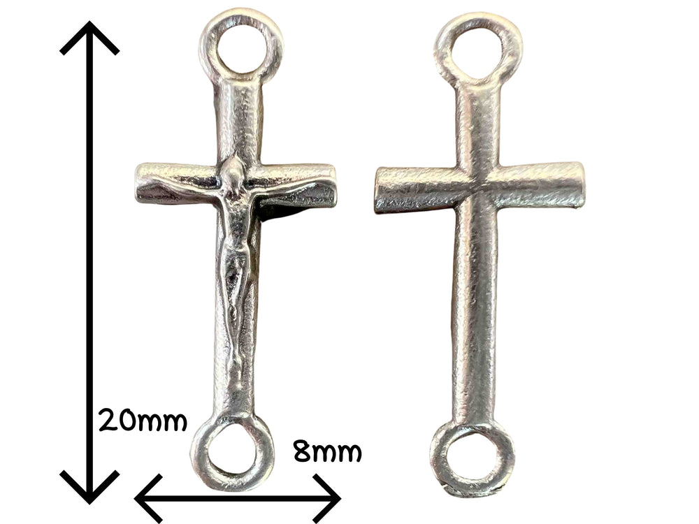 Simple Cross Pendant 15 pcs Pieces Lot Bulk Charms Medals