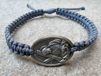 
              St Andrew Medal Bracelet Fishermen Patron Saint
            