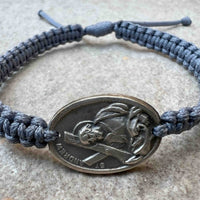 St Andrew Medal Bracelet Fishermen Patron Saint