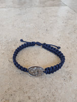 
              St Cristopher Adjustable Catholic Bracelet Religious Jewelry Gift Patron Saint Protection For Men And Women
            