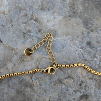 Holy Spirit Necklace Gold Dove Pendant with Crystals Medjugorje Inspired Christian Jewelry