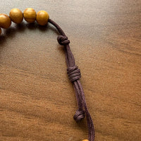 
              Saint Carlo Acutis Olive Wood Adjustable Bracelet - Handmade Catholic Gift from Medjugorje
            