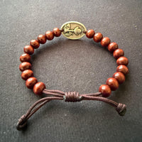 
              Carlo Acutis Adjustable Christian Bracelet – Handmade Waxed Cord Catholic Jewelry from Medjugorje
            