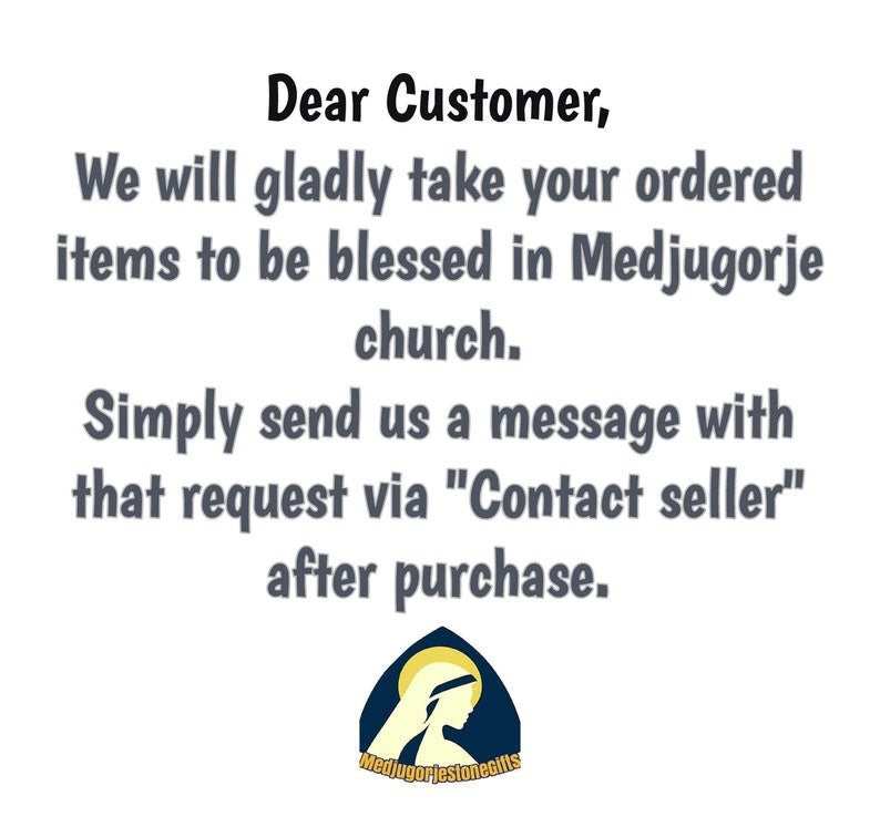 White Pearl Rosary Handmade in Medjugorje Catholic Prayer Beads For Women