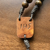 
              St Benedict Wooden Rosary With Wooden Crosses From Medjugorje Handmade Christian Gift
            