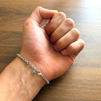 
              Our Lady of Medjugorje Bracelet – Pray For Us Catholic Chain Bracelet
            