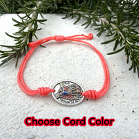 
              St. Michael Catholic Protection Bracelet | Fully Customizable | Gift Ready
            