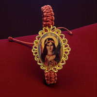 
              St. Philomena Bracelet – Handmade Adjustable Cord from Medjugorje | Catholic Faith Jewelry for Women & Men
            