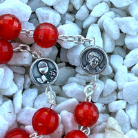 
              Carlo Acutis Prayer Rosary In Color,Patron Of Internet,Saint Of Youth,Religious Prayer Beads,Catholic Religious Gift
            