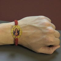 
              St. Philomena Bracelet – Handmade Adjustable Cord from Medjugorje | Catholic Faith Jewelry for Women & Men
            