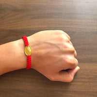
              Our Lady of Medjugorje Adjustable Bracelet – Gold Medal Catholic Bracelet
            