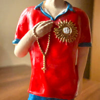 
              Carlo Acutis Statue From Medjugorje | Religious Home Decor | Hand-Painted Catholic Gift
            