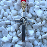 Mini Carlo Acutis Rosary,One-Decade Chaplet With St. Benedict olors,Handmade In MedjugorjeCross,Custom C