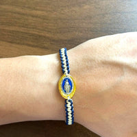 
              Miraculous Medal Bracelet | Handmade Catholic Adjustable Bracelet
            