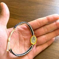 
              Miraculous Medal Bracelet | Handmade Catholic Adjustable Bracelet
            