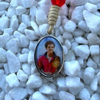 
              Mini Carlo Acutis Rosary,One-Decade Chaplet With St. Benedict olors,Handmade In MedjugorjeCross,Custom C
            