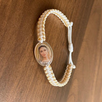 
              Our Lady of Medjugorje Adjustable Bracelet – Handmade Catholic Prayer Bracelet
            