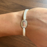 
              Our Lady of Medjugorje Adjustable Bracelet – Handmade Catholic Prayer Bracelet
            