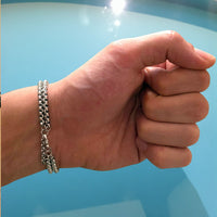 Carlo Acutis Christian Bracelet | Custom Saint Medal Bracelet For Men Women Kids | Stainless Steel Chain