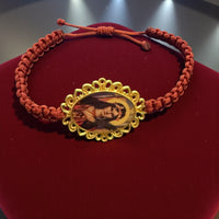 St. Philomena Bracelet – Handmade Adjustable Cord from Medjugorje | Catholic Faith Jewelry for Women & Men