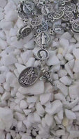 
              Catholic Rosary with St. Benedict St. Michael And Virgin Mary Handmade Metal Prayer Beads For Spiritual Protection
            