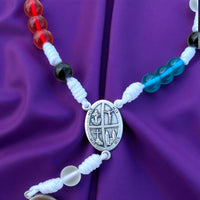 
              Handmade Mini Rosary Bracelet From Medjugorje With St Charbel Medal Faith And Healing Religious Gift
            