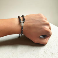 
              St. Michael Wooden Bead Bracelet – Adjustable Catholic Protection Bracelet
            