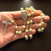 
              Medjugorje Rosary with Cross Beads | Handmade Catholic Prayer Rosary
            