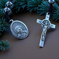 
              Carlo Acutis Mini Pocket Rosary - Custom Beads & Cord - Handmade in Medjugorje
            