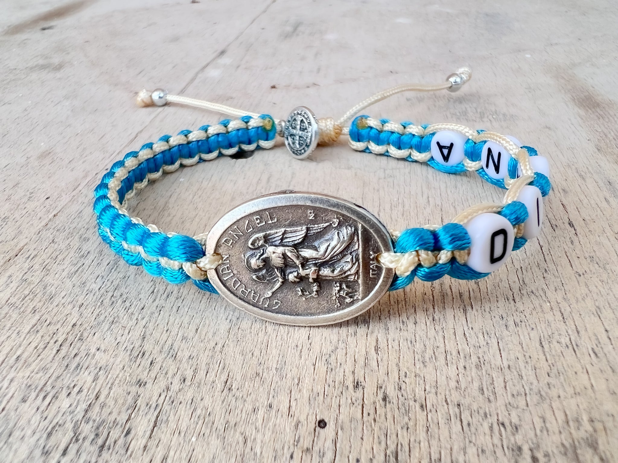 Catholic Guardian Angel Name Bracelet| MedjugorjeGifts