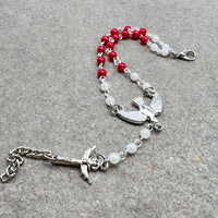 Holy Spirit Rosary Beads Bracelet