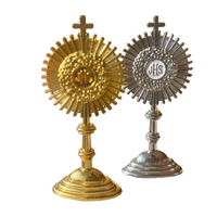 Catholic Monstrance In Silver And Gold Color