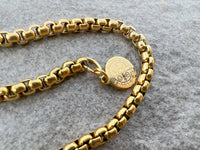 
              St Benedict Golden Chain Stainless Steel Bracelet
            