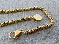 
              St Benedict Golden Chain Stainless Steel Bracelet
            