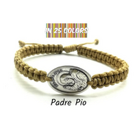 
              Saint Padre Pio Medal Bracelet
            