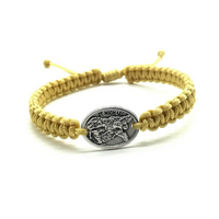 
              St Michael The Archangel Medal Bracelet - Verstellbar
            