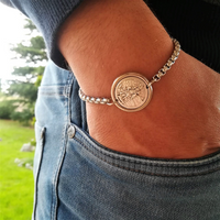 
              Choose Saint Medal Bracelet - Stainless Steel Chain 2
            