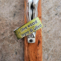 Olive Wood Wall Hanging Cross With Crucifix From Medjugorje - 4 Sizes