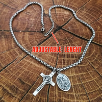 Saint Michael The Archangel Chain Necklace