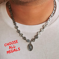 
              Catholic All Saints Necklace - Adjustable Chain
            