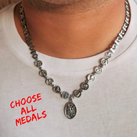 Catholic All Saints Necklace - Adjustable Chain